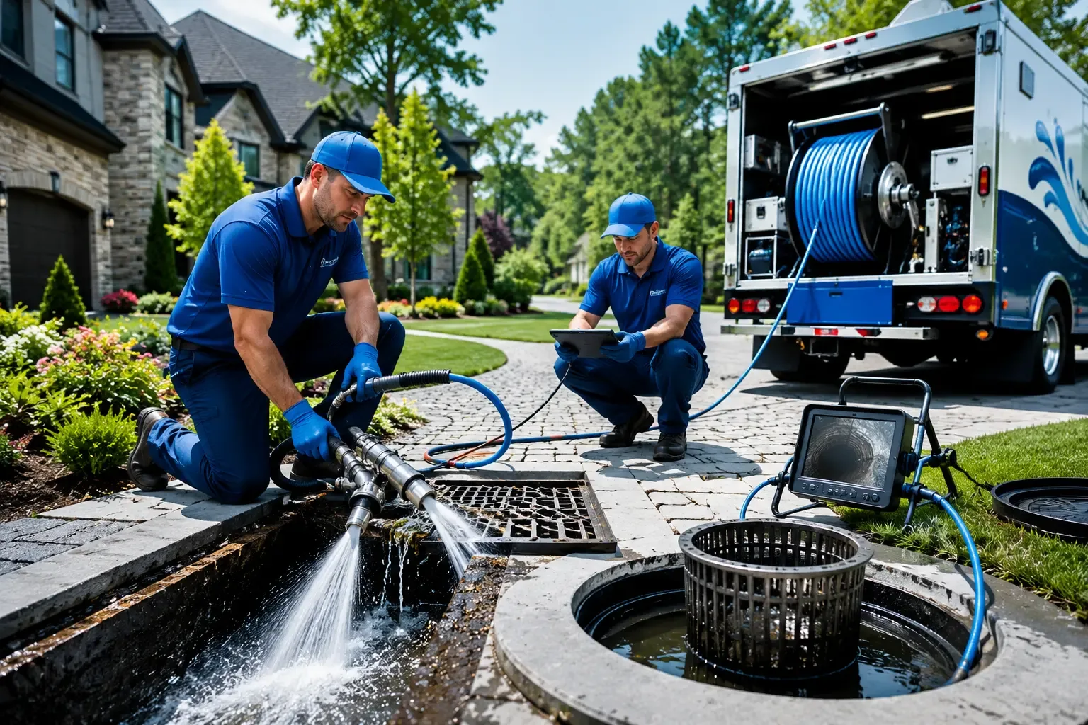 Local outdoor drain cleaning professionals in Heaters, WV